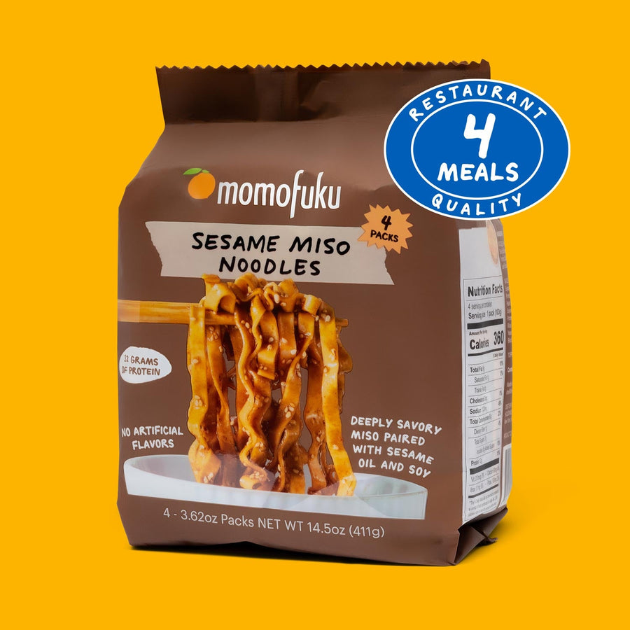 Sesame Miso Noodles | 4 Packs D8