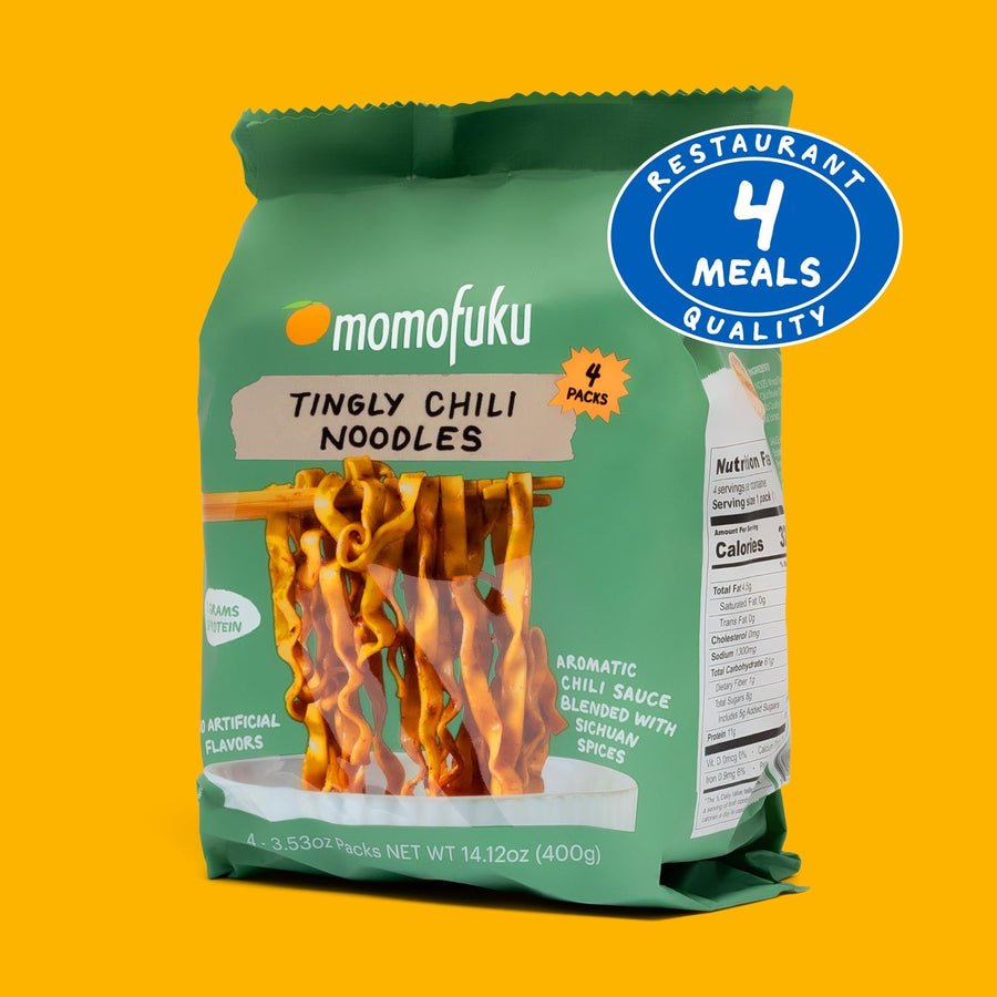 Tingly Chili Noodles | 4 Packs T7